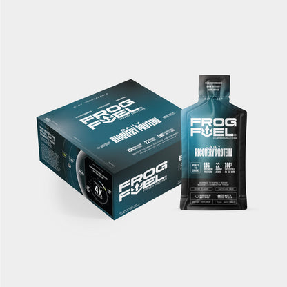 Frog Fuel Power Protein Collagen Protein Shot for Muscle Recovery  1 Fl Oz (Pack of 24)
