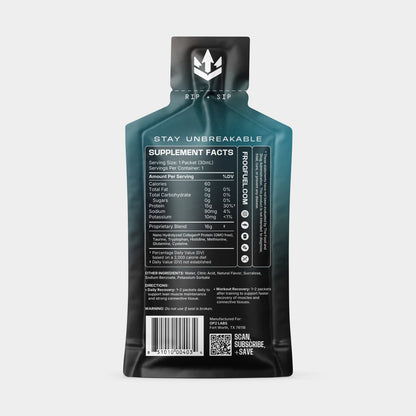 Frog Fuel Power Protein Collagen Protein Shot for Muscle Recovery  1 Fl Oz (Pack of 24)